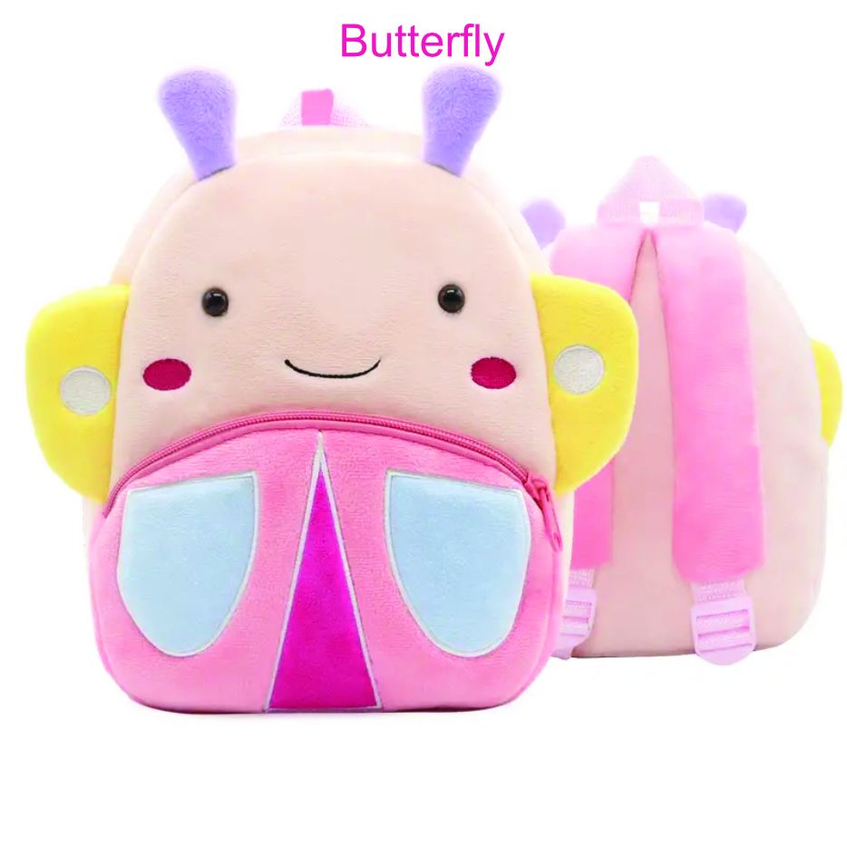 Animal Plush Backpack For Personalisation or Leave Blank, Size in Photos 17 Variations - Image 2