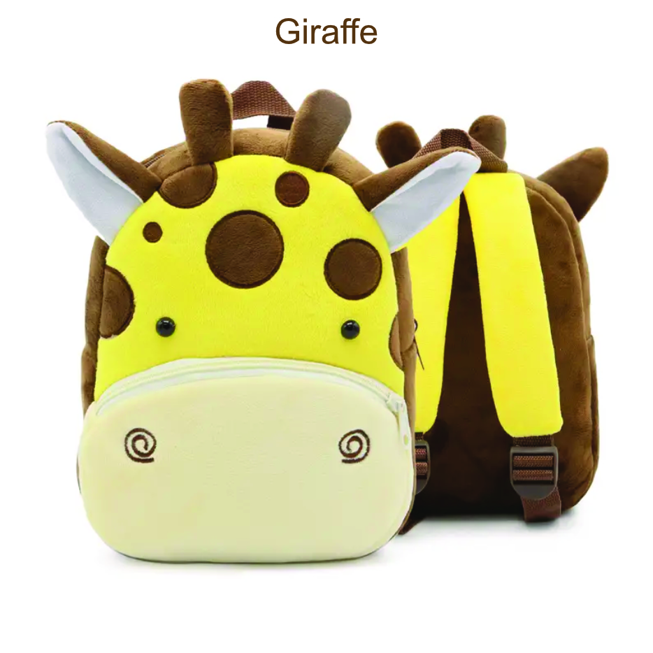 Animal Plush Backpack For Personalisation or Leave Blank, Size in Photos 17 Variations - Image 4