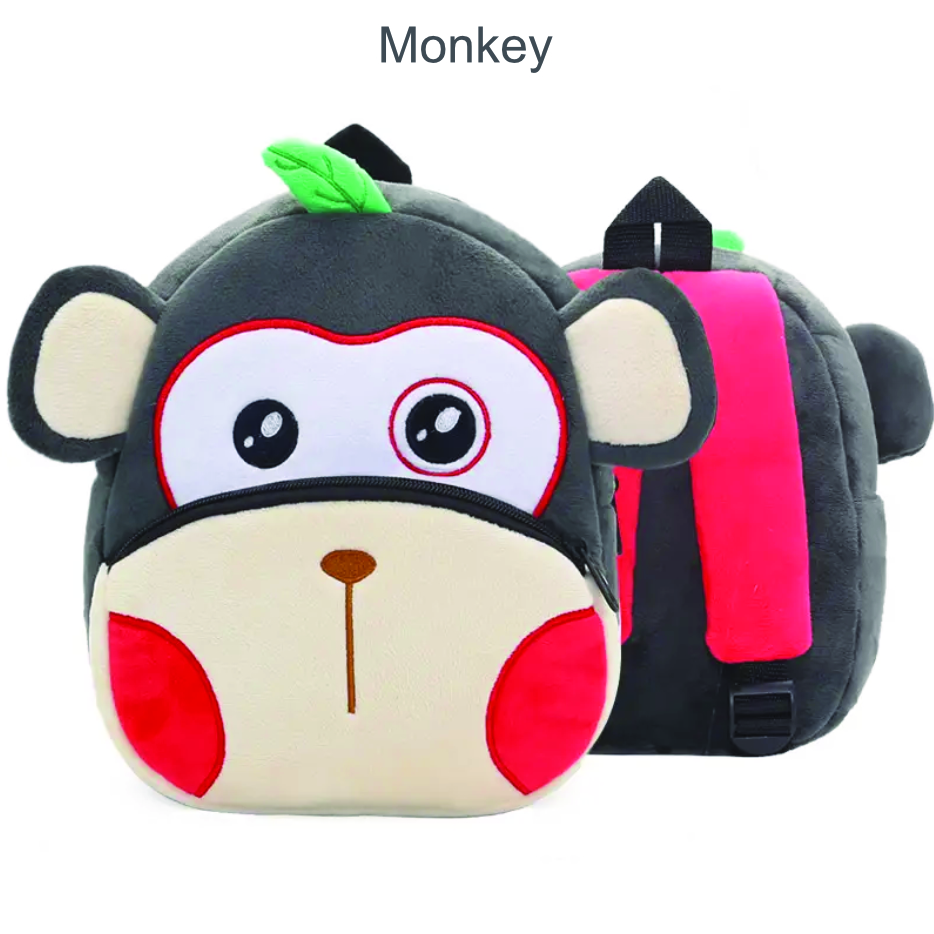 Animal Plush Backpack For Personalisation or Leave Blank, Size in Photos 17 Variations - Image 6
