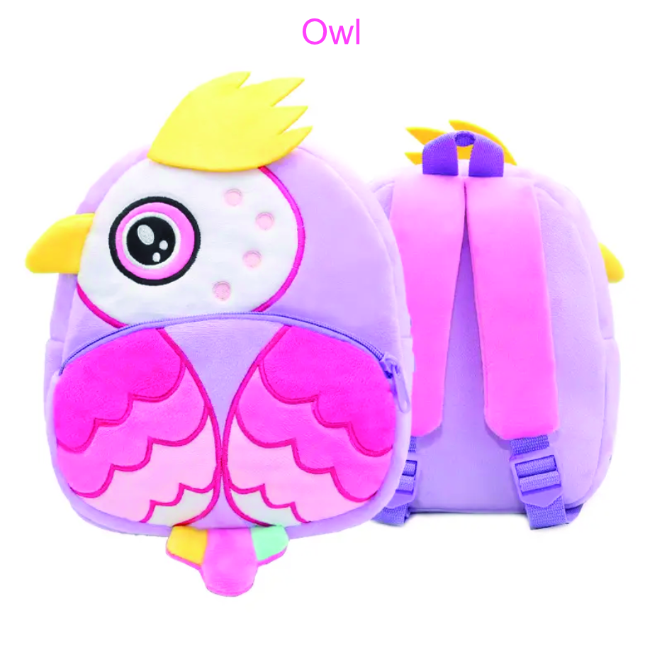 Animal Plush Backpack For Personalisation or Leave Blank, Size in Photos 17 Variations - Image 8