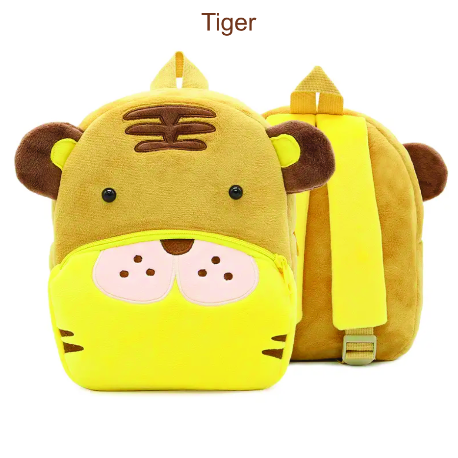 Animal Plush Backpack For Personalisation or Leave Blank, Size in Photos 17 Variations - Image 13
