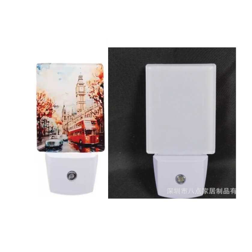 Plug In Night Lights For Sublimation, Warm White Light or Coloured Light, Night Light - Image 12