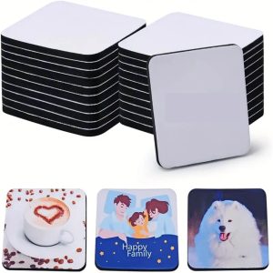 Sublimation Coasters – Square Neoprene Heat Transfer Coasters